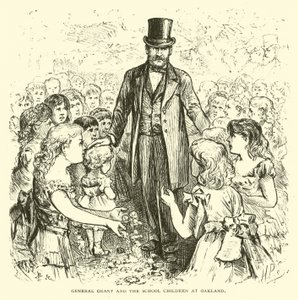 General Grant og skolebørnene i Oakland af American School