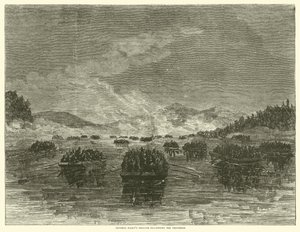 General Hazens brigade på vej ned af Tennessee, oktober 1863 af American School