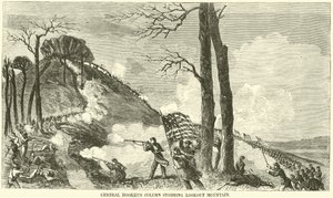 General Hookers kolonne stormer Lookout Mountain, november 1863 af American School