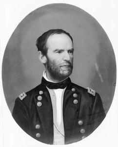 General William Sherman, ca. 1865 (gravering) af American School
