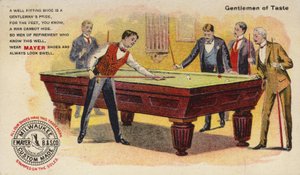 Gentlemen of Taste, spille pool af American School
