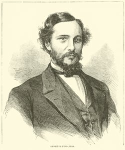 George H Pendleton, november 1864 af American School