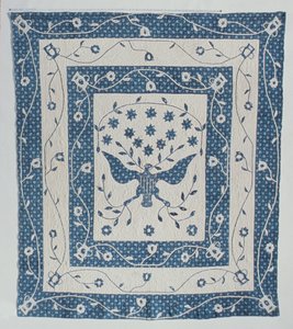 Great Seal of United States Quilt af Susan Strong, Maryland eller Ohio, ca. 1830 af American School