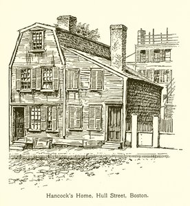 Hancocks Home, Hull Street, Boston af American School