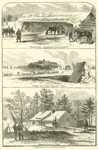 Hovedkvarter for Army of the Potomac, januar-april 1863 af American School