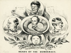 Demokratiets ledere, 1864 af American School