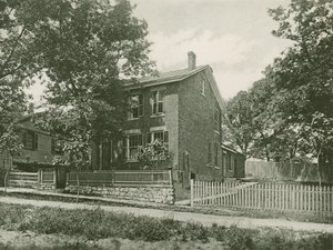 Ulysses S Grants hjem i 1861 (fotogravure) af American School