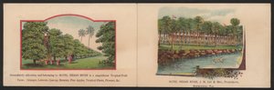 Hotel Trade Card (farvet gravering) af American School