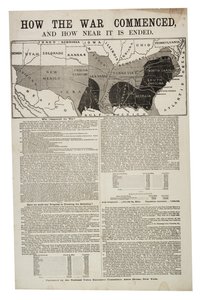 Hvordan krigen begyndte, og hvor nær den er afsluttet, 1. oktober 1864