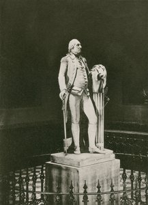 Hudsons Statue af George Washington (fotogravure) af American School