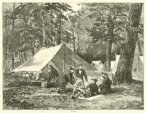 I lejren, juli 1863 af American School