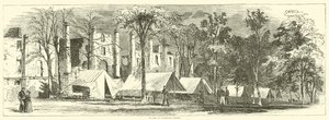 I lejren ved Warrenton Springs, oktober 1863 af American School