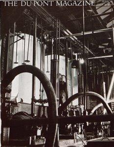 Industrianlæg, forside af DuPont Magazine, marts 1931 af American School