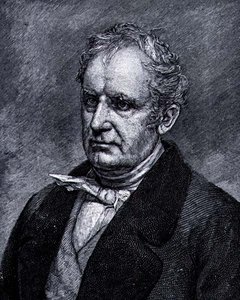 James Fenimore Cooper (1789-1851) (gravering) af American School