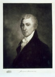 James Monroe, 5. præsident for USA, pub. 1901 (fotogravure) af American School