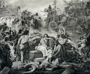 Jeremias ved Jerusalems fald, fra 