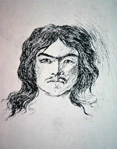 Joaquin Murieta (litho) af American School
