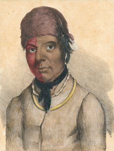 John Skenandoa, også kendt som Shenandoah. Portræt. af American School