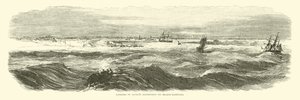 Landgang af Bankss Ekspedition på Brazos Santiago, november 1863 af American School
