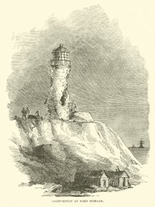 Fyrtårn i Fort Morgan, august 1864 af American School