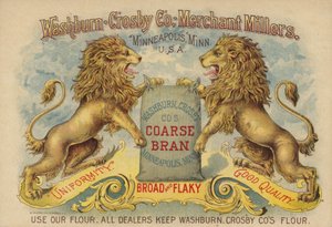 Lions reklamer for groft klid af American School
