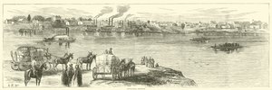Little Rock, Arkansas, august 1863 af American School