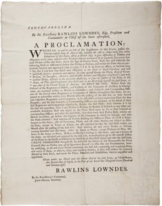Loyalitetsed til at beskytte South Carolinas uafhængighed, 2. april 1778 af American School