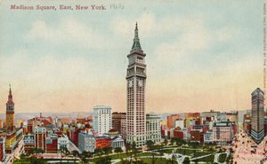 Madison Square, East, New York, 1900-tallet af American School