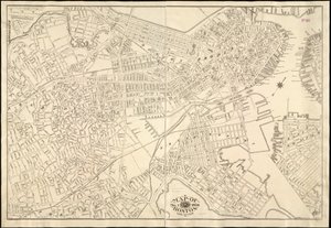 Kort over Boston: 1. december af American School