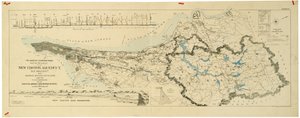 Map of the new Croton Aqueduct, old aqueduct and Bronx River pipeline also the watersheds of the Croton, Bronx af American School