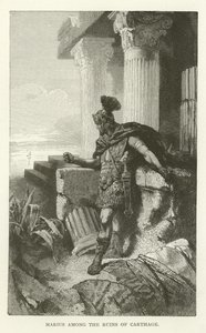 Marius blandt ruinerne af Karthago