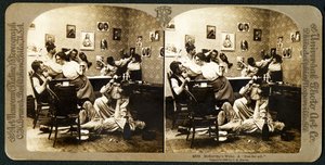 McCarthys Wake (Del 3), 1899 (stereograf) af American School