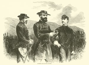McPherson og hans chefingeniører, maj 1863 af American School