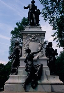 Mindestatue til general Gilbert de Lafayette, 1891