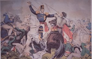 Mexicansk-amerikansk krig (1846-48), oberst Harney-kamp ved Madelin nær Veracruz af American School