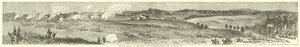 Mine Run, centrum af konfødereret position, november 1863 af American School