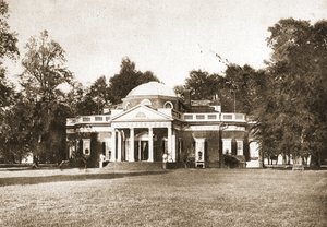 Monticello, Virginia, 1914 (sepia tone dybtryk) af American School