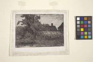 München (ætsning og akvatinte) af American School