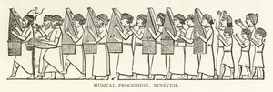 Musikalsk procession, Nineve af American School