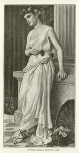 Myrtis, romersk blomsterpige af American School