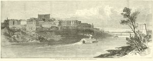 Nashville fra den modsatte bred af Cumberland, december 1864