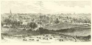 Natchez upon the hill, maj 1862 af American School