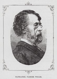 Nathaniel Parker Willis (gravering) af American School