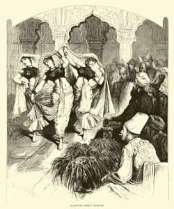 Nautch piger danser af American School