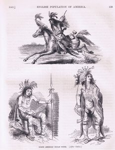Nordamerikanske indianertyper (1640