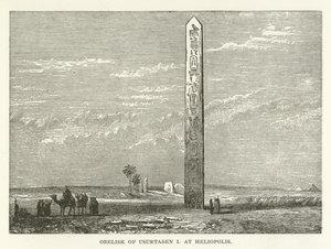 Obelisk af Usurtasen I ved Heliopolis af American School