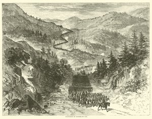 Besættelse af Cumberland Gap, september 1863 af American School
