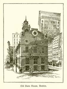 Old State House, Boston af American School