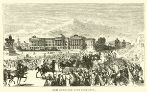 Vores indgang til Calcutta af American School