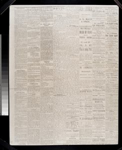 Side fra Chicago Tribune, 11. oktober 1871 (avispapir) af American School